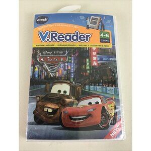 VTech V Reader Interactive E-Reading System Disney Cars Learning Educational New
